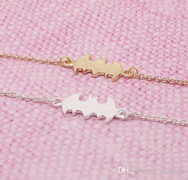 

5шт золото серебро vampire bat браслет простой супермен бэтмен браслеты супер герой хэллоуин браслеты для женщин, Golden;silver