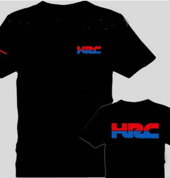 

2020 casual men print hrc race motorcycle modified t-shirt summer 100% cotton short-sleeved shirt hrc racer men t shirt h