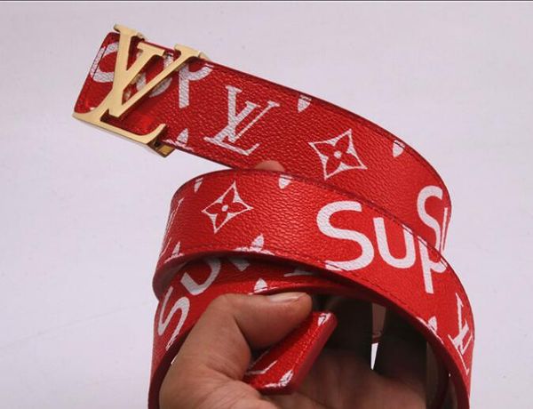 

Luxury de igner of men and women vl belt with fa hion metal buckle real leather de igner luxury male and female belt, Black;brown