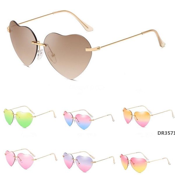 

new 5 1pcs lot creative personality retro colorful kaleidoscope heart-shaped sunglasee carnival men and women cool mosaic glass partydr3571, White;black