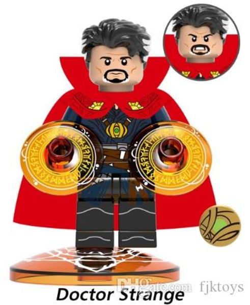 

500 different super hero mini figures blocks marvel avengers doctor strange dc justice league batman building blocks kids gifts