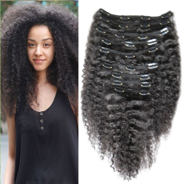 Clip In Human Hair Extension Natural Color 100 Human Hair Natural