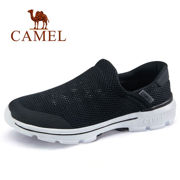

camel men walking shoes casual sneakers sport shoes life light comfort sport white spring