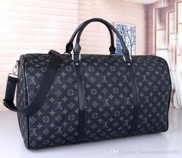 

luxury womens louis vuitton lv designer handbag purse genuine leather flower pattern travel luggage duffel bags 003, White;black