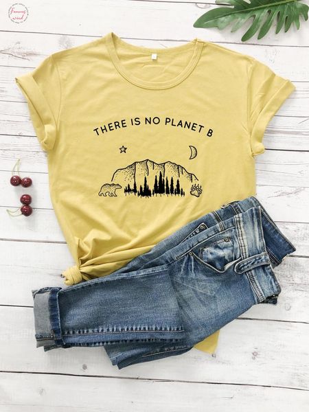 

star moon planet graphic there is no planet b t shirt funny planet slogan christian stylish tee feminist vintage shirts, White