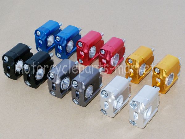 

1 пара cnc 22мм 28мм off road мотоцикл бар хомуты riser руль стояки для 22mm 7/8" -28mm 1-1 / 8 fat bar pit dirt motor bike