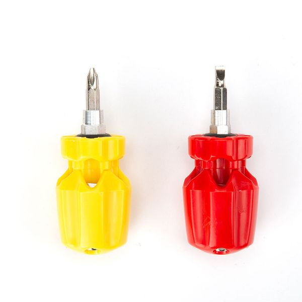 

1pcs pocket 6 in 1 mini screwdriver set ph2 slot torx magnet bit compact multi-bit for repair tool
