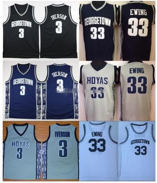 allen iverson georgetown shirt