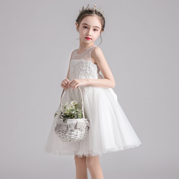 

girl's dresses v-tree baby girl clothes summer pretty white dress elegant skirt fits true to size, take your normal size lace cute 100, Red;yellow