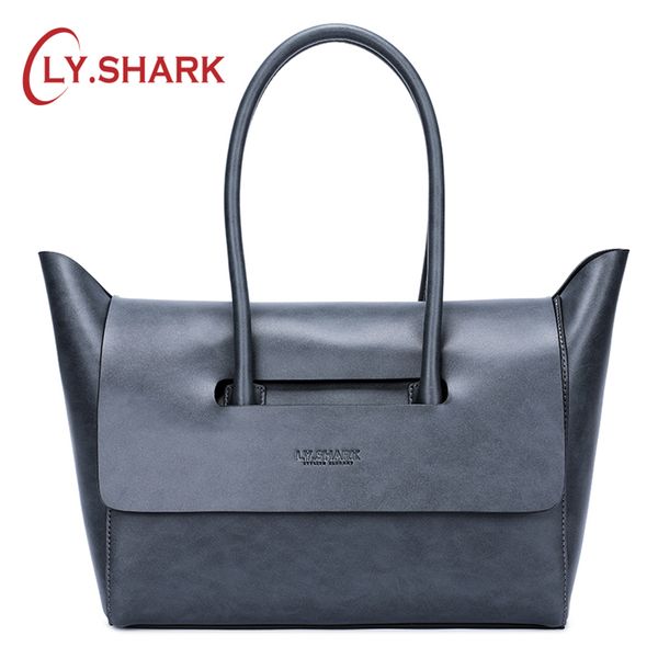 

ly.shark genuine leather women bag shoulder bag ladies handabgs 2018 luxury handbags women bags for female brand handbags