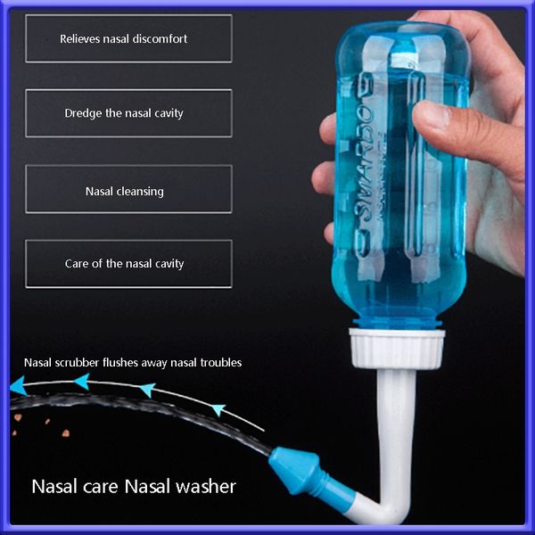 

носовой очиститель 500 мл набор носовых шайб (носовая шайба + 4,5 г * 30 шт соль + температурная этикетка