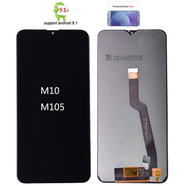 

ОРИГИНАЛ 6,2 '' LCD для SAMSUNG Galaxy M10 2019 Дисплей SM-M105 M105F M105G / DS сенсорного экрана Digitizer Асс