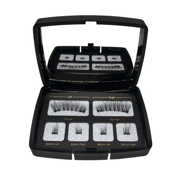 

new handmade 3d magnetic natural long thick faux eyelashes lashes beauty accessory eye lashes makeup tools