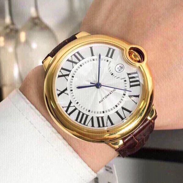 

2020 sale watch men watches movement watch designer watches 42mm dial automatic mechanical quality watch dayjust wholesale ing, Slivery;brown