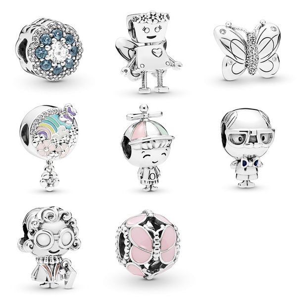 

new 100% 925 sterling silver bead 797851nmb 797856 797880cz 797999enmx 798015enmx 798013en188 798014en190 797855en160 791453cz, Black