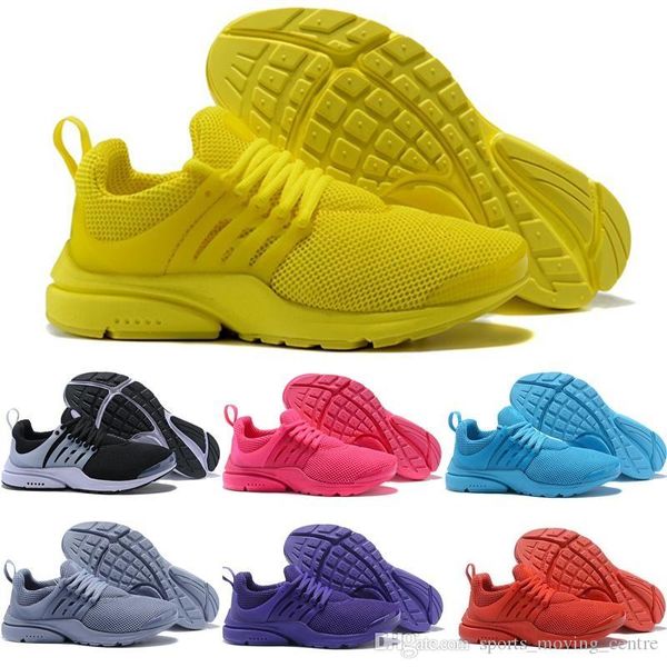 

genuine presto br qs breathe yellow black white red blue men women running shoes presto ultra jogging walking trainers gym sneakers