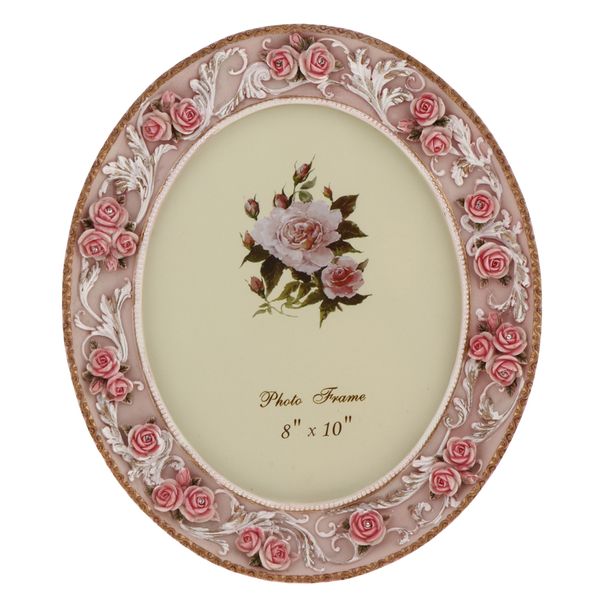 

vintage rose flower p frame home table display decor wedding party gift rustic p holder deskdecoration