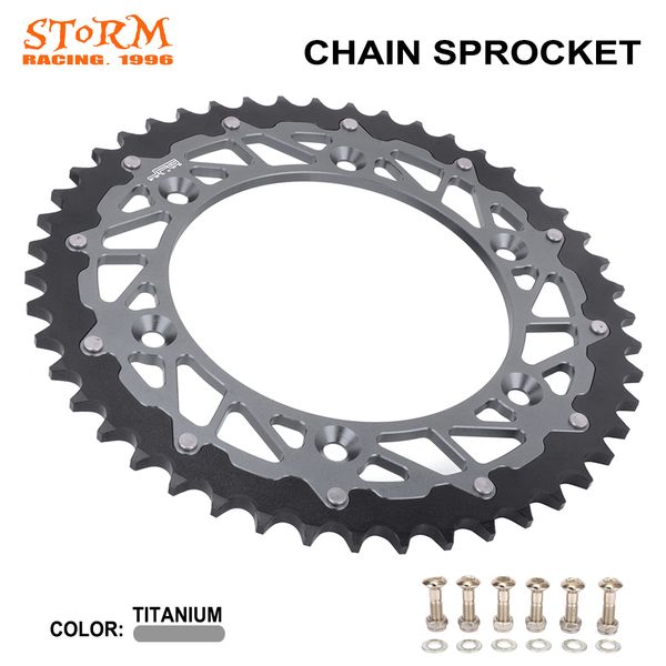 

motorcycle 47t cnc chain sprocket for husqvarna betamotor 650 tr terra 650 tr strada 350 jonathan 2001-2010 2013 2014