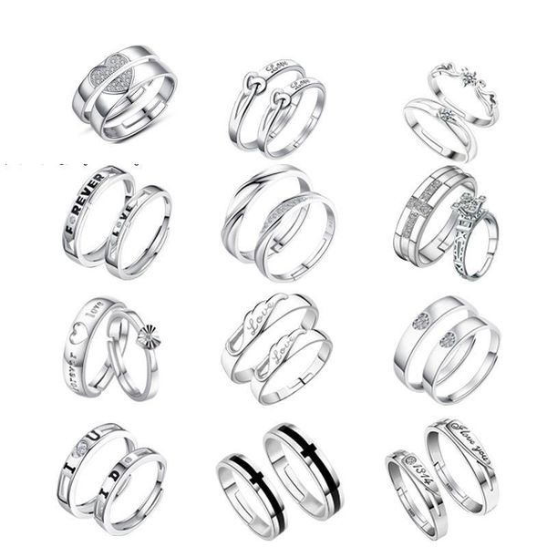 

16 или 925 кола еѬебѬо паѬа  rhinestone окѬи ѬегђлиѬђеме Ѭоманика влбленне, Silver