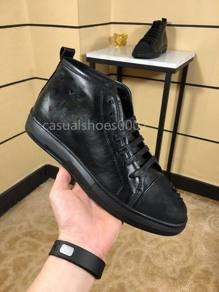 

2019 new men casual high luxury fashion designer shoes designer shoes leather black velvet designer shoes size 38-44