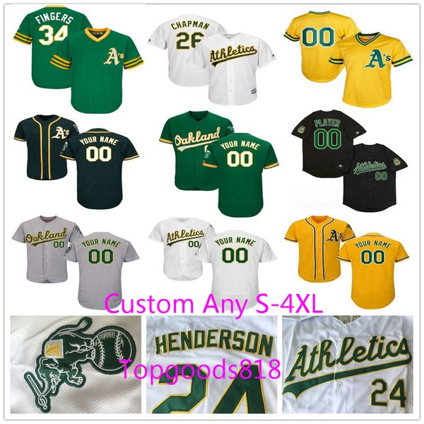 

men lady kid 2 khris davis matt chapman olson oakland blake treinen rickey henderson canseco reggie jackson athletics women youth jerseys, Blue;black