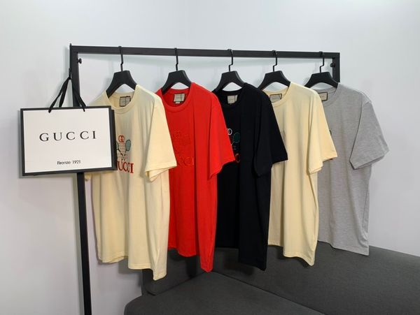 

2020 designerluxury women mens t-shirt fashion casual spring summer tees luxury girl t-shirt 2021803y, White