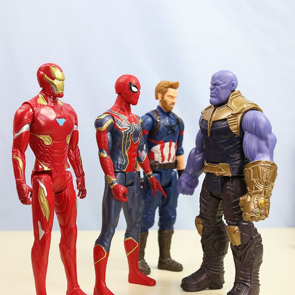 

2019 new arrival avengers 3 marvel movies action figures hulk thanos hulkbuster activity dolls model toys