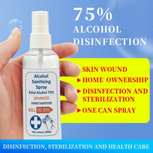 

disposable portable spray air disinfection hand sanitizer sterilization 100ml ups sell quality