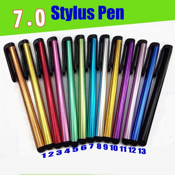 Thin Capacitive Touch Screen Pen Stylus For Phone Samsung Phone Tablet VV