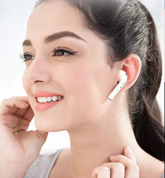 

i12 tws 5.0 earbuds wireless bluetooth headphones support pop up window earphones colorful touch control headset in stock