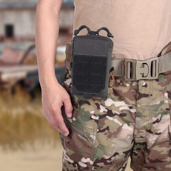

outdoor bags 1000d tactical molle pouch waist bag men tool vest pack purse mobile phone case hunting compact