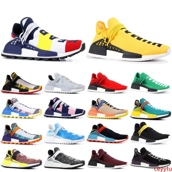

pw hu nmd nerd running shoes human race heart mind billionaire boys club pharrell williams men women designer sport sneakers