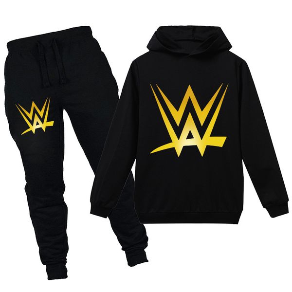 

77s рестлер дети мальчики девочки осенью костюм мультфильм одежда майки с длинным рукавом + брюки рождество рубашку игры creeper благодарени, White