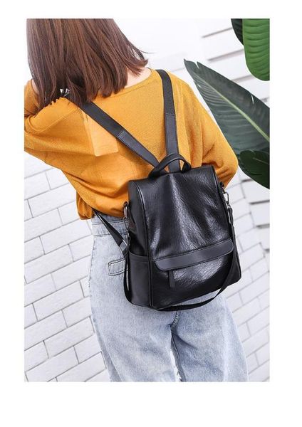 

2020 new korean backpack women's backpack simple simple casual casual lady