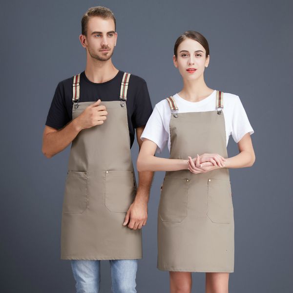 

chef cooking kitchen apron women men restaurant waiter bbq hairdresser waiter cafe shop bakery bbq cleaning bib pinafore