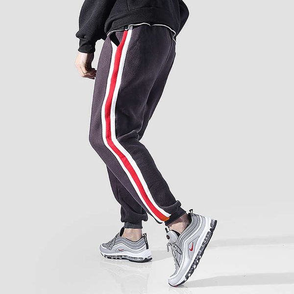 

2020 новые брюки мужские брюки повседневные мужские брюки свободные шаровары спортивные брюки весной и летом, Black