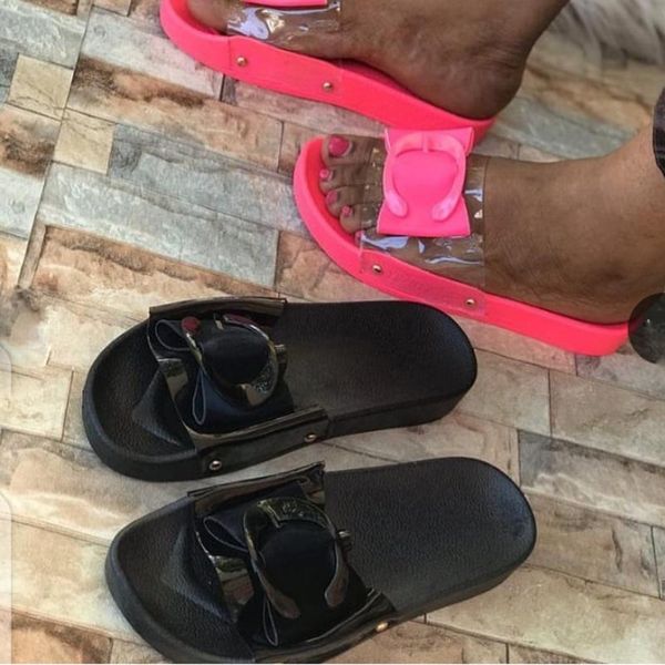 

2020 summer home outdoor slippers summer ladies fashion flats beach shoes women's flip flop women's slippers comfortable#35, Black