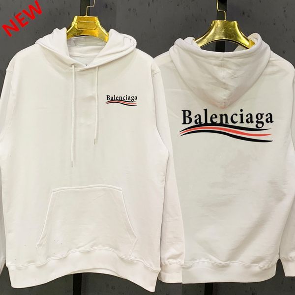 

высокое качество мужские толстовки winter warm классический вышивки hip hop толстовка solid color fashion пуловер толстовка, Black