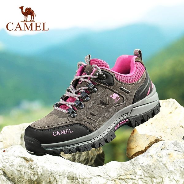 

camel hiking shoes waterproof climbing men women mountaineering anti-slip hard-wearing treking outdoor 2019
