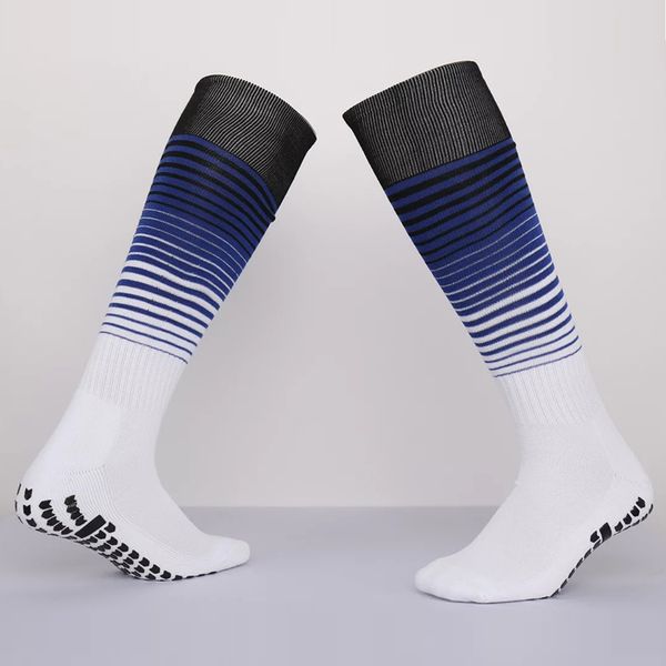 

2019 non-slip soccer socks men women outdoor cycling football marathon socks racing field athletic stocking ankle leg shin socks, Black