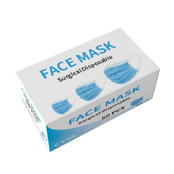

disposable mask dustproof face dust protective thick 3-layer breathable and comfortable mask pad dhl ing