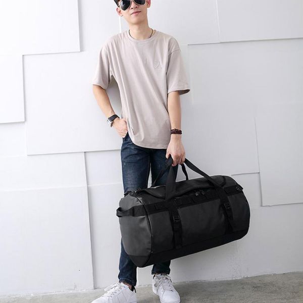 

bag capacity waterproof backpack wholesale fitness travel travel large sports backpack new men's outdoor ship dburd, Red;black