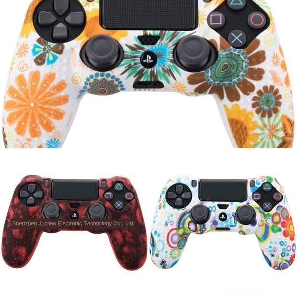 

ho3u9 mario silicone thumb handle stick grips ps4 cap protective case for rocker ps3 xbox one switch pro game controller gamepad skidproof