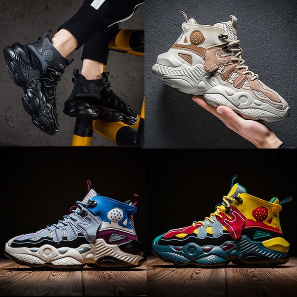 

new mid-old dad running shoes des chaussures zapatos schuhe mens trainers women increase athletic casual sneakers shoes