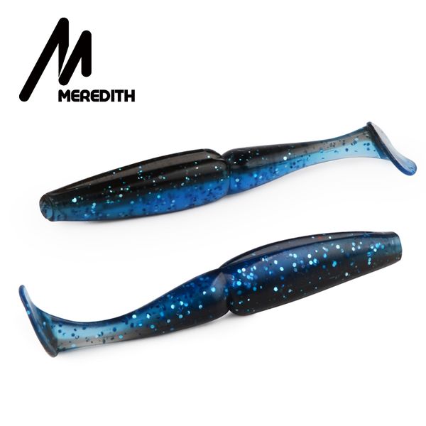 

meredith crazy shiner 11cm 10.5g 5pcs artificial bait fishing soft lure fishing swimbaits silicone bait wobblers