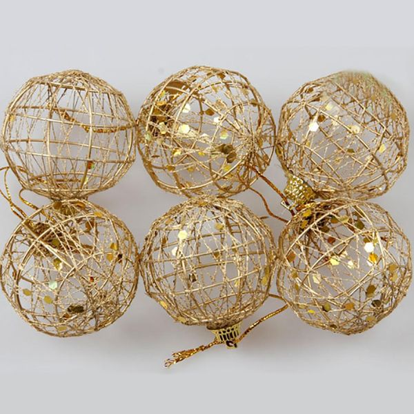 

6pcs christmas tree ball baubles hanging party ornament decoration home decoration