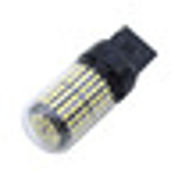 

2pcs t20 7440 w21w 144smd 3014 led white canbus car turn signal light lamp