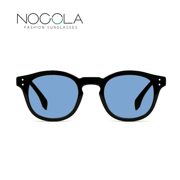 

injection acetate round polarized sun glasses sunglasses 94710b, White;black