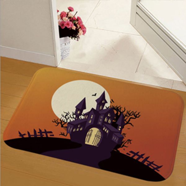 2019 New Arrival Washable Floor Mat Kitchen Ultra Thin Slip Proof Nylon Loop Pile Halloween Door Mats Can Be Custom Print With Qty From Dilanjj