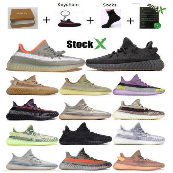 

size 13 designer stock x oreo israfil linen nedesert sage marsh reflective kanye west v2 mens running shoes women trainers sneakers